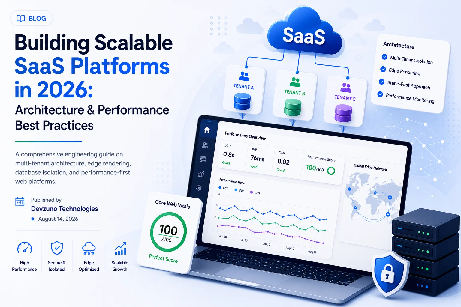 Building Scalable SaaS Platforms in 2026: Architecture & Performance Best Practices